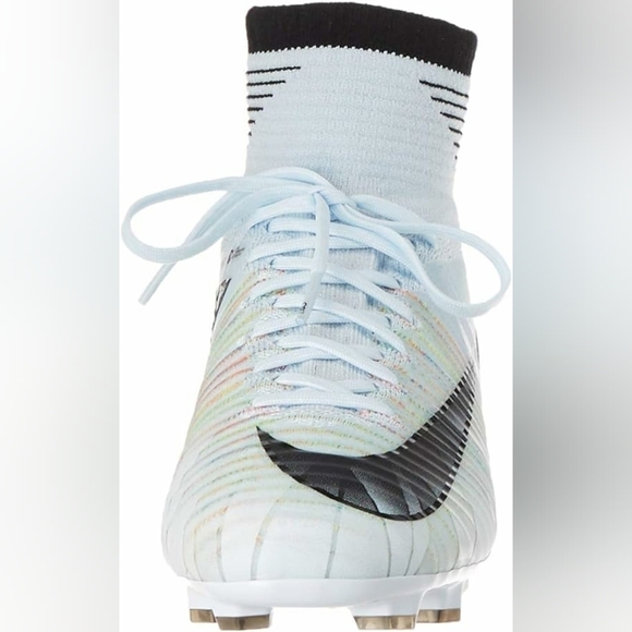 Nike junior mercurial x victory 6 soccer shoes cleats CR7 flyknit size 4.5 kids - Picture 4 of 11